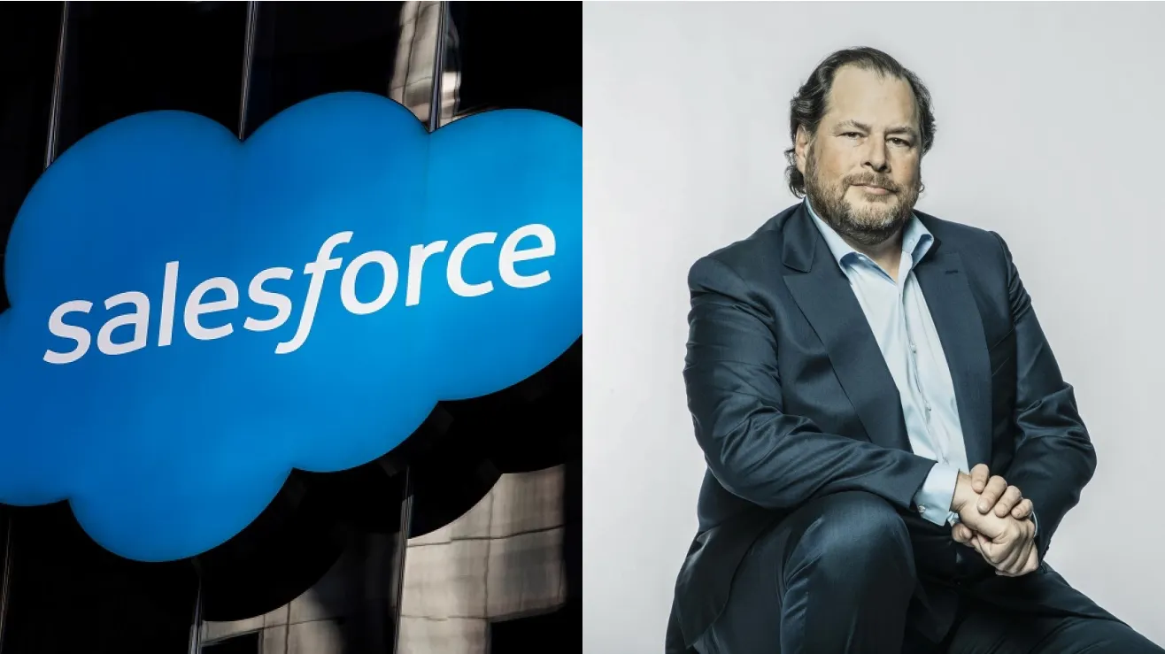 Salesforce CEO Marc Benioff 